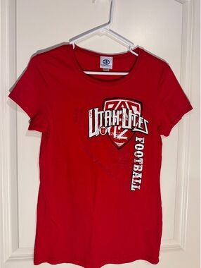 Fahrenheit Utah Utes Football Red T-Shirt XL